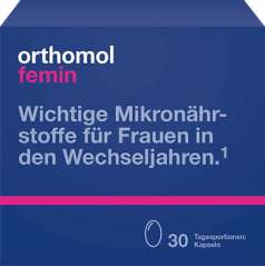 Orthomol - Комплекс "Фемин" для женщин во время постменопаузы 60 капсул Orthomol (Германия) купить по цене 4 631 руб.