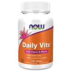 Мультивитаминный комплекс Daily Vits, 100 таблеток х 1252 мг Now Foods (США) купить по цене 4 453 руб.