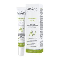 Aravia Laboratories Anti-Acne SOS Gel - Крем-гель точечного нанесения против прыщей 20 мл Aravia Laboratories (Россия) купить по цене 812 руб.
