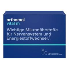 Orthomol - Комплекс "Витал М" 30 флаконов жидкости + 60 капсул Orthomol (Германия) купить по цене 6 596 руб.