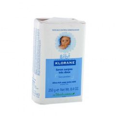 Klorane Bebe - Детское сверхпитательное мыло 250 г Klorane (Франция) купить по цене 345 руб.