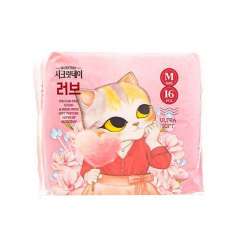 Secret Day - Ультратонкие дышащие органические прокладки 16 шт. (24,5 см) Secret Day (Корея) купить по цене 671 руб.