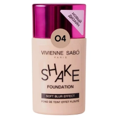 Тональный крем с натуральным блюр-эффектом Shake Foundation тон 04, 25 мл Vivienne Sabo (Франция) купить по цене 761 руб.