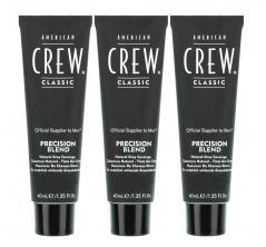 American Crew Precision Blend - Краска для седых волос пепельный оттенок 5/6 3*40 мл American Crew (США) купить по цене 1 755 руб.