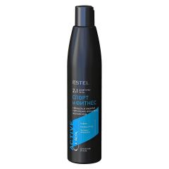 Estel Curex Active - Шампунь - гель для  волос и тела "Спорт и Фитнес" 300 мл Estel Professional (Россия) купить по цене 377 руб.