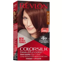 Набор для окрашивания волос в домашних условиях: крем-активатор + краситель + бальзам 31 Темно-рыжий Revlon Professional (Испания) купить по цене 459 руб.