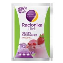 Racionika Diet - Диет коктейль клубника 25 гр Racionika (Россия) купить по цене 57 руб.