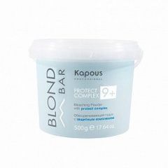 Kapous Professional Blond Bar - Обесцвечивающая пудра с защитным комплексом 9+ 500 г Kapous Professional (Россия) купить по цене 939 руб.