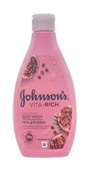 Johnson's Vita-Rich - Гель для душа с экстрактом Цветка Граната Преображающий 250 мл Johnson’s (США) купить по цене 330 руб.