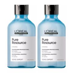 L'oreal Professionnel Serie Expert Scalp Care Pure Resource - Глубоко очищающий шампунь для волос, склонных к жирности 2*300 мл L'Oreal Professionnel (Франция) купить по цене 2 670 руб.