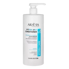 Бальзам-кондиционер увлажняющий для восстановления сухих, обезвоженных волос Hydra Save Conditioner, 1000 мл Aravia Professional (Россия) купить по цене 1 517 руб.