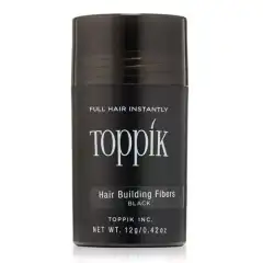 Пудра-загуститель для волос Черный 12 гр Toppik (США) купить по цене 2 490 руб.