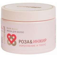 Concept Spa Power Tonus Hair Mask - Маска для волос укрепление и тонус роза и инжир 350 мл Concept (Россия) купить по цене 544 руб.