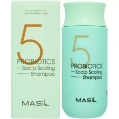 Шампунь для глубокого очищения кожи головы Probiotics Scalp Scaling Shampoo, 150 мл Masil (Корея) купить по цене 820 руб.