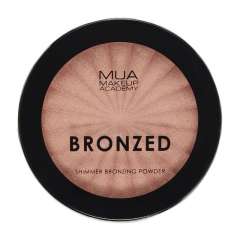 Mua Bronzed Shimmer Bronzing Powder Solar Shimmer - Бронзер шиммерный оттенок #100 13 гр MUA Make Up Academy (Великобритания) купить по цене 380 руб.
