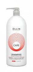 Ollin Professional Care Color and Shine Save Shampoo - Шампунь, сохраняющий цвет и блеск окрашенных волос 1000 мл Ollin Professional (Россия) купить по цене 753 руб.
