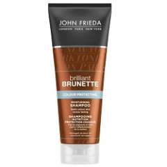 John Frieda Brilliant Brunette Colour Protecting - Увлажняющий шампунь для защиты цвета темных волос 250 мл John Frieda (Великобритания) купить по цене 883 руб.