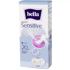 Ультратонкие ежедневные прокладки Panty Sensitive, 20 шт Bella (Польша) купить по цене 124 руб.