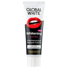Отбеливающая зубная паста Extra Whitening, 100 г Global White (Россия) купить по цене 257 руб.