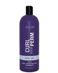 Ollin Professional Curl Hair Perm Gel - Гель для химической завивки 500 мл + Инструкция + Флакон-аппликатор Ollin Professional (Россия) купить по цене 772 руб.