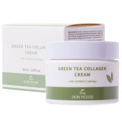 The Skin House Wrinkle Collagen - Успокаивающий крем на основе коллагена и экстракта зелёного чая 50 мл The Skin House (Корея) купить по цене 1 989 руб.