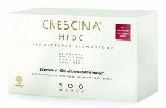 500 Комплекс Transdermic для женщин: лосьон для возобновления роста волос №20 + лосьон против выпадения волос №20 Crescina (Швейцария) купить по цене 22 539 руб.