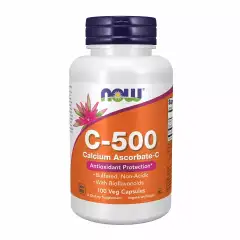 Витамин С-500 828 мг, 100 капсул Now Foods (США) купить по цене 3 047 руб.