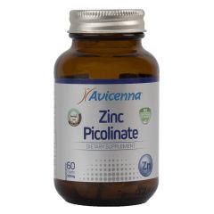 Avicenna Витамины и минералы - Пиколинат цинка 25 мг 60 таблеток Avicenna (Турция) купить по цене 1 400 руб.