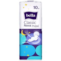 Гигиенические прокладки Classic Nova Maxi, 10 шт Bella (Польша) купить по цене 180 руб.