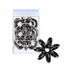 Invisibobble Nano True Black - Резинка для волос черная Invisibobble (Великобритания) купить по цене 380 руб.