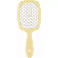 Щетка Superbrush с закругленными зубчиками желто-белая, 20,3 х 8,5 х 3,1 см Janeke (Италия) купить по цене 1 188 руб.