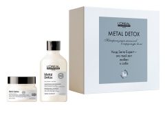 L'Oreal Professionnel Serie Expert Metal Detox - Набор для восстановления окрашенных волос (шампунь 300 мл, маска 250 мл) L'Oreal Professionnel (Франция) купить по цене 4 754 руб.