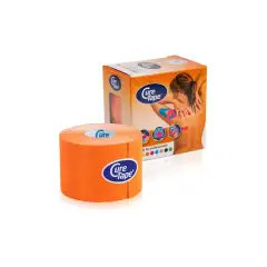 Тейп Classic, хлопок 5 см * 5 м, оранжевый Cure Tape (Корея) купить по цене 3 058 руб.