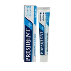 Зубная паста для чувствительных зубов, 50 мл President (Италия) купить по цене 453 руб.