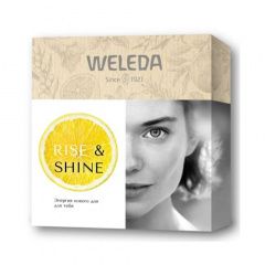 Weleda RIise & Shine - Подарочный набор (Цитрусовый освежающий гель для душа 200 мл, Облепиховый питательный крем для рук 50 мл, Цитрусовое освежающее масло для тела 10 мл) Weleda (Швейцария) купить по цене 1 502 руб.