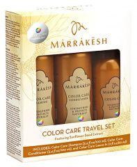 Marrakesh Color Care Travel Set - Набор женский для окрашенных волос (шампунь для окрашенных волос, кондиционер для окрашенных волос, несмываемый спрей-кондиционер для окрашенных волос) Marrakesh (США) купить по цене 2 341 руб.