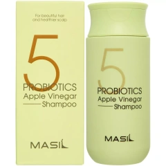 Шампунь с яблочным уксусом и пробиотиками против перхоти Probiotics Apple Vinegar Shampoo, 150 мл Masil (Корея) купить по цене 820 руб.
