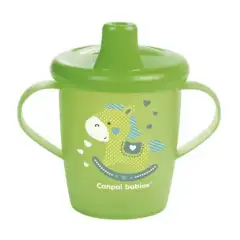Чашка-непроливайка, 250 мл. Toys 9+, цвет: зеленый Canpol (Польша) купить по цене 594 руб.