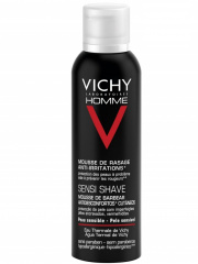 Vichy Homme - Пена для бритья для чувствительной кожи склонной к покраснению 200 мл Vichy (Франция) купить по цене 2 290 руб.