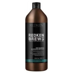 Redken Brews Mint Clean Shampoo - Тонизирующий шампунь для волос и кожи головы 1000 мл Redken (США) купить по цене 3 448 руб.