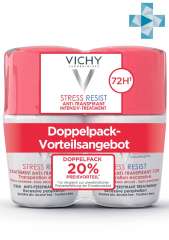 Vichy Deodorant - Дезодорант анти-стресс от избыточного потоотделения с защитой 72 часа 2*50 мл Vichy (Франция) купить по цене 2 503 руб.