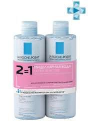 La Roche-Posay Physiological Cleansers - Мицеллярная вода для чувствительной, склонной к аллергии кожи 2*400 мл La Roche-Posay (Франция) купить по цене 2 314 руб.