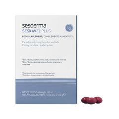 Sesderma Seskavel Plus - Пищевая добавка 60 капсул Sesderma (Испания) купить по цене 4 320 руб.