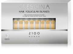 Crescina Follicular Islands 2100 - Лосьон для стимуляции роста волос для женщин 10*3,5 мл Crescina (Швейцария) купить по цене 17 000 руб.