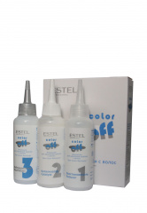 Estel Color off Эмульсия для удаления краски с волос 3*120 мл Estel Professional (Россия) купить по цене 875 руб.