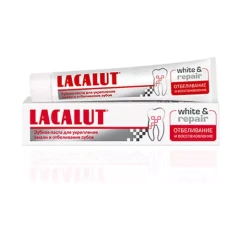Зубная паста Lacalut White & Repair, 75 мл Lacalut (Германия) купить по цене 407 руб.