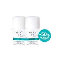 Vichy Deodorant - Набор Дезодорантов для чувствительной кожи 48 часа 2*50 мл Vichy (Франция) купить по цене 1 568 руб.