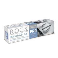 R.O.C.S. PRO Brackets & Ortho - Зубная паста 135 гр R.O.C.S. (Россия) купить по цене 651 руб.