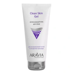 Интенсивный гель для ультразвуковой чистки лица и аппаратных процедур Clean Skin Gel, 200 мл Aravia Professional (Россия) купить по цене 619 руб.