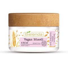 Bielenda Vegan Muesli - Матирующий крем "Пшеница, овёс и рисовое молоко" для лица, шеи и декольте 50 мл Bielenda (Польша) купить по цене 712 руб.